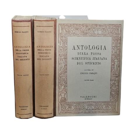 Antologia della prosa scientifica del seicento di Enrico Falqui - Enrico Falqui - copertina