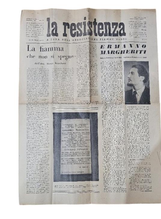 La Resistenza Anno I - N. 3 Febbraio 1953 - copertina