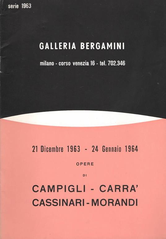 Campigli - Carrà - Cassinari - Morandi - copertina