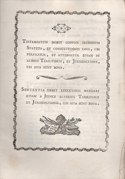 Regole per la stesura dei testamenti copertina in carta Varese - copertina