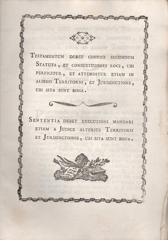 Regole per la stesura dei testamenti copertina in carta Varese - copertina