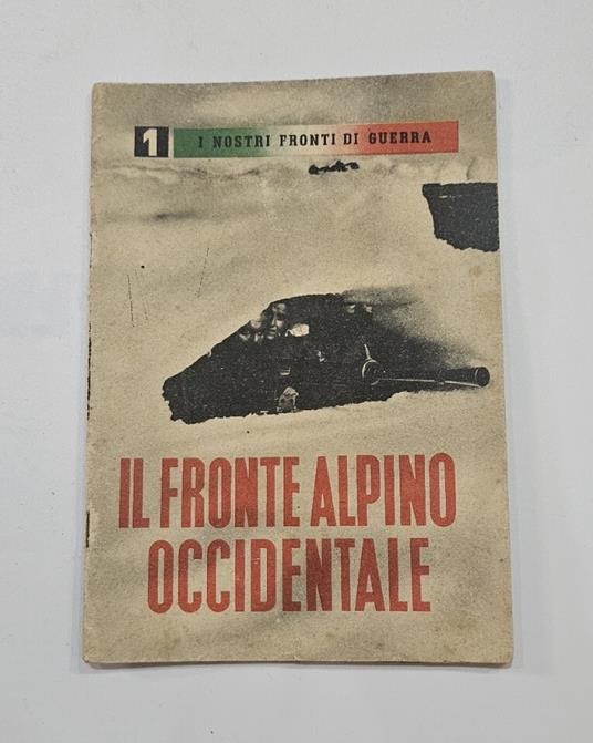 Il fronte alpino occidentale - copertina