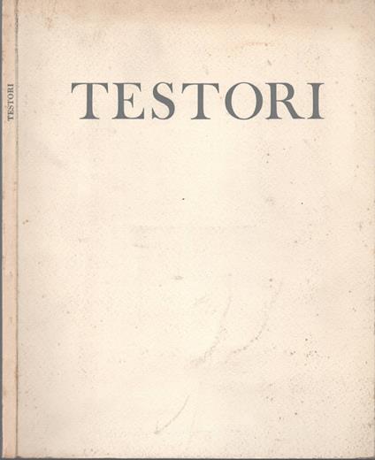 Testori Galerie Alexandre Iolas - copertina