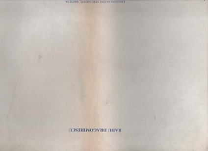 Radu Dragomirescu - copertina