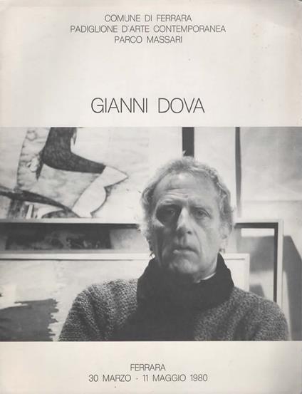 Gianni Dova (brochure della mostra Ferrara 1980) - copertina