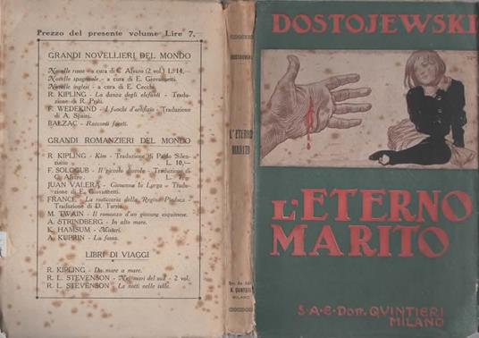 L' eterno marito di Dostojewski - copertina