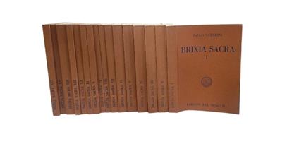 Brixia sacra di Paolo Guerrini 16 vol. Opera completa - copertina