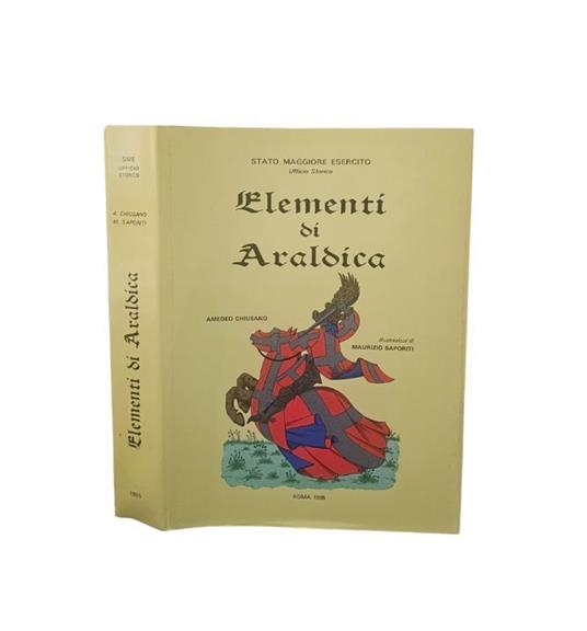 Elementi di araldica di Chiusano Amedeo - copertina