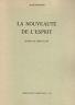 Le nouveau de l'espirit