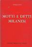 Motti E Detti Milanesi - Torquato - copertina
