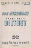 Rileggere Dilthey Di: Von Herrmann - copertina
