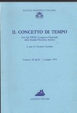 Il concetto di tempo. Atti del 32º Congresso nazionale della Società filosofica italiana