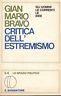 Critica dell'estremismo - Gian Mario Bravo - copertina