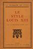 Le Style Louis Xiii - Henry Martin - copertina