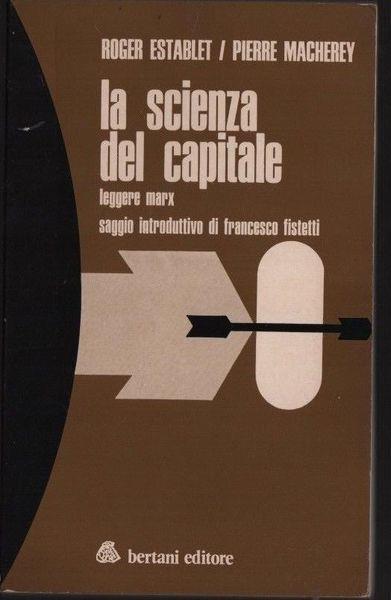 La scienza del capitale. Leggere Marx - copertina