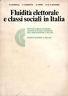 Fluidità elettorale e classi sociali in Italia - Marzio Barbagli - copertina