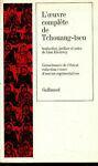 L' uvre complète de Tchouang-tseu - copertina