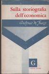 Sulla storiografia dell'economia - Antonio Maria Fusco - copertina