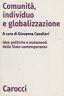 Comunità, individuo e globalizzazione - copertina