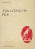 Filò - Andrea Zanzotto - copertina