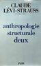 Antgropologie structurale deux - Claude Lévi-Strauss - copertina