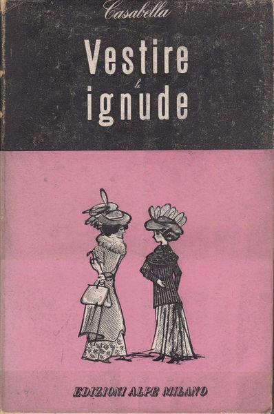 Vestire le ignude - Maria Casabella - copertina