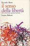 Il senso della libertà - Riccardo Bauer - copertina