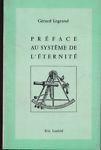 Préface au système de l'éternité - Legrand - copertina