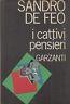I cattivi pensieri - Sandro De Feo - copertina