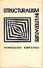 Structuralism in literature - Robert Scholes - copertina