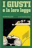 I giusti e la loro legge - Edgar Wallace - copertina