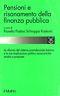 Pensiono e risanamento della finanza pubblica - copertina