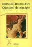 Questioni di principio - copertina