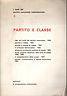 Partito e classe - copertina