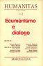 Ecumenismo e dialogo - copertina