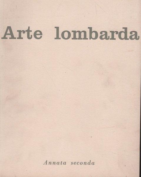 Arte lombarda - copertina