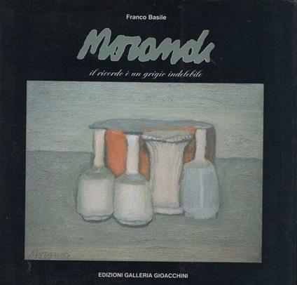 Morandi. Il ricordo è un grigio indelebile - Giambattista Basile - copertina
