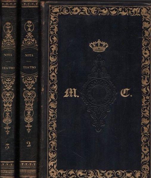 Teatro comico di Alberto Nota. 3 voll - copertina