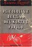 Psicologia e destino del nostro popolo - Riccardo Ruggeri - copertina