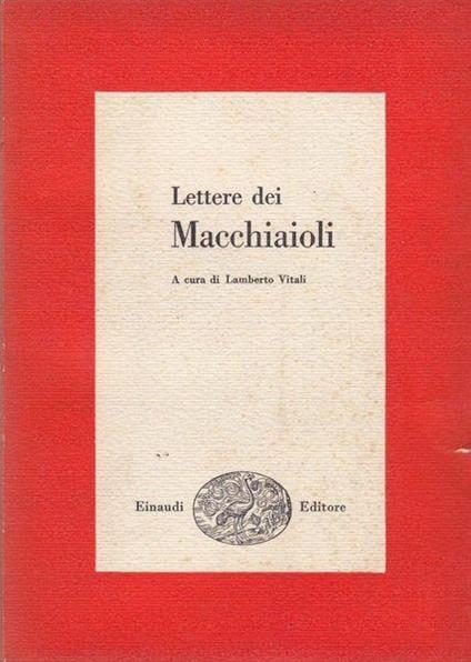 Lettere Dei Macchiaioli - copertina