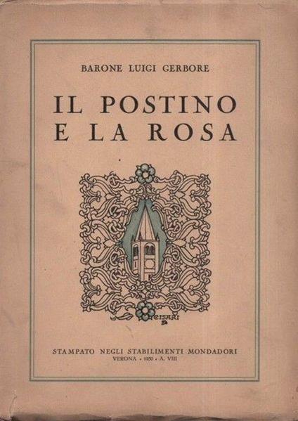 Il postino e la rosa - Luigi Gerbore - copertina