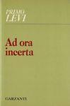 Ad ora incerta - Primo Levi - copertina