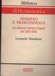 Pensiero e trascendenza. La disputa Carlini-Olgiati del 1931-1933