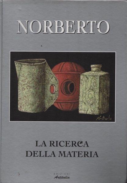 Norberto. La ricerca della materia - Antonioni Sgarbi - copertina