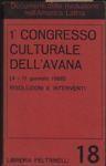 Primo congresso culturale dell'Avana (4-11 gennaio 1968)