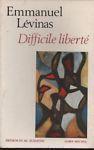Difficile liberté - Emmanuel Lévinas - copertina