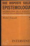 Due risposte sulla epistemologia