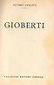 Gioberti - Antonio Anzilotti - copertina