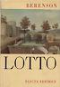 Lotto - Bernard Berenson - copertina