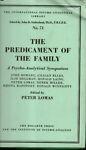 The Predicament of the Family - P. Lomas - copertina